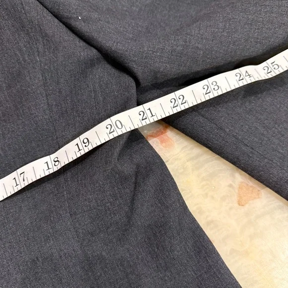 Lauren Ralph Lauren Mens Two Button Sport Coat Charcoal Gray Single Breasted 42R